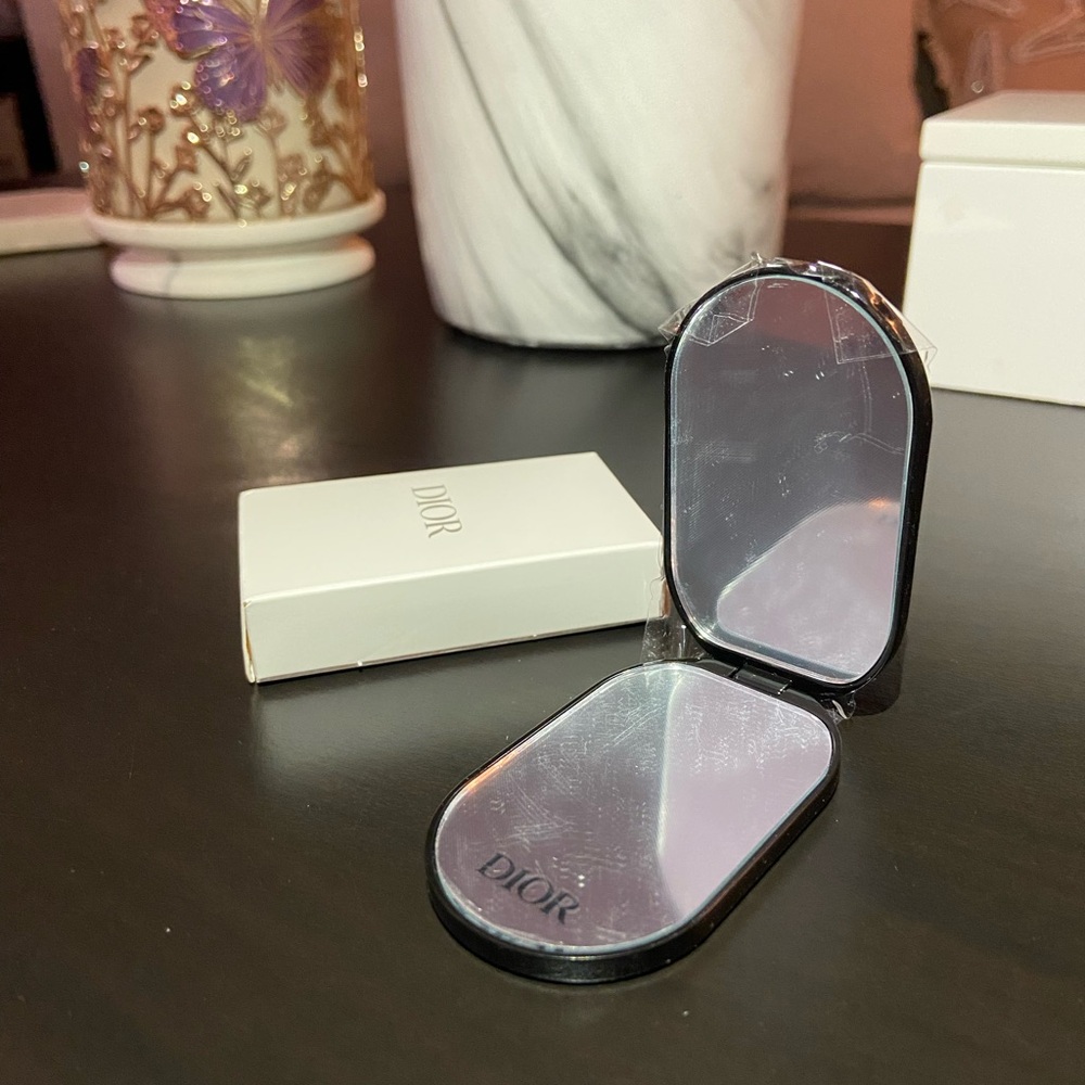 DIOR CD Logo Phone Holder Stand With Mirror NEW! - Picture 6 of 7